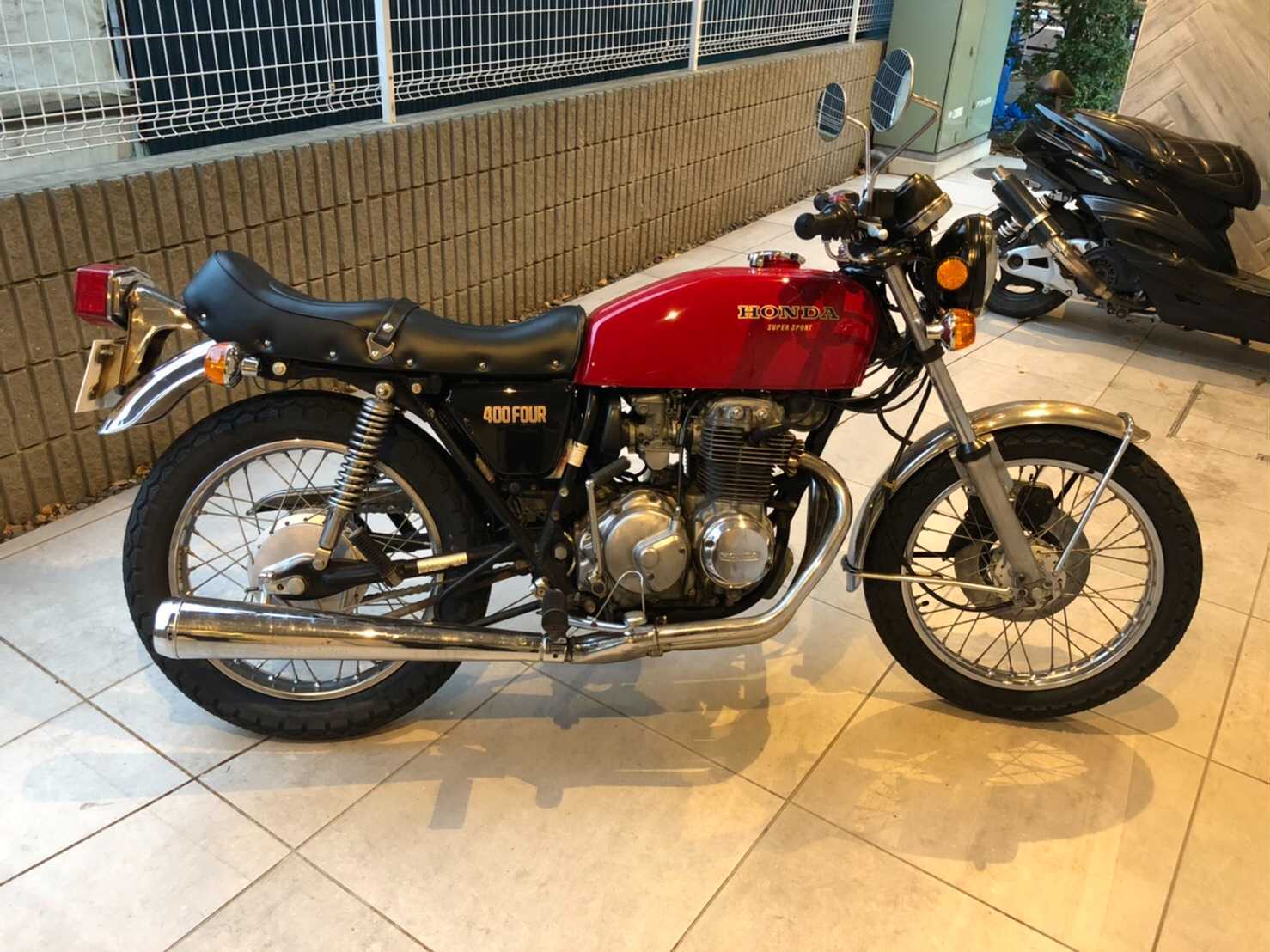 ｃｂ400ｆｏｕｒ 旧車 名車 絶版車バイク専門店 東京杉並 世田谷 ガレージロッソ 修理 整備 車検 レストア